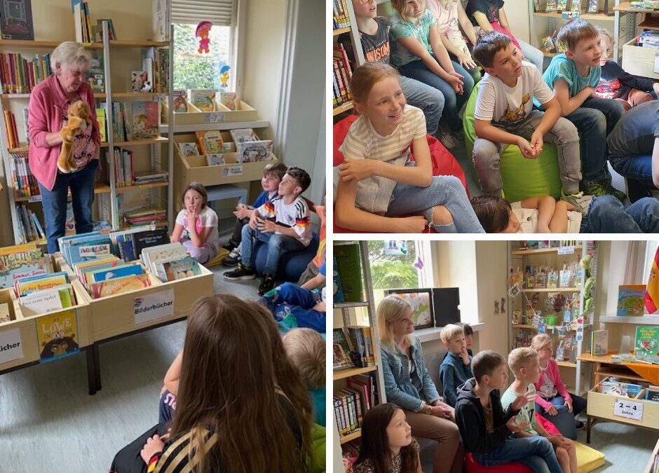 Kinderführung in der Gemeindebibliothek Weilersbach